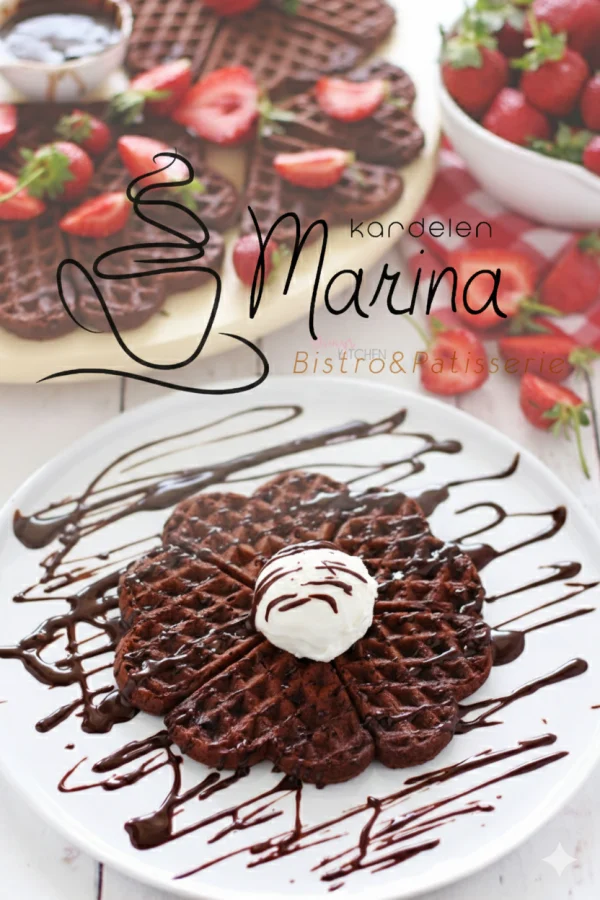 SADE ÇİKOLATALI WAFFLE